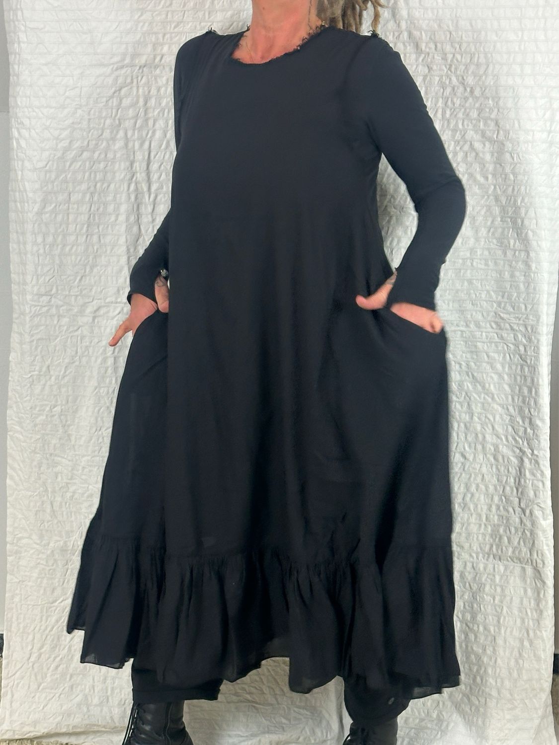 Pluslavie/PLÜ Voiletütüdress Black SS25 1106 L
