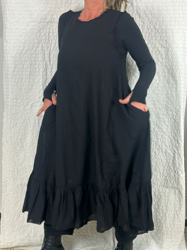 Pluslavie/PLÜ Voiletütüdress Black SS25 1106 L