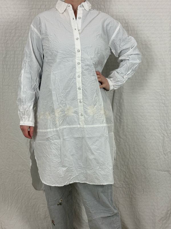 Ewa i Walla Bluse SS25 Linette 44128 White