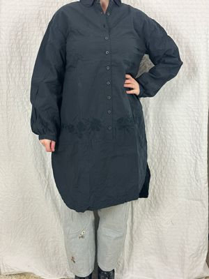 Ewa i Walla Linette SS25 Bluse Black 44128