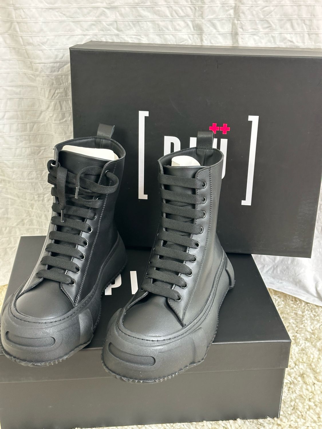 Pluslavie/PLÜ Sneakers Tow Black 1202