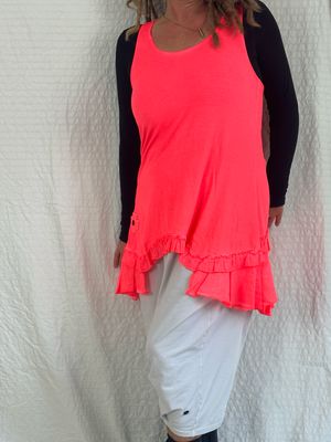 Pluslavie/PLÜ Rü Top SS25 Coral 5033 S