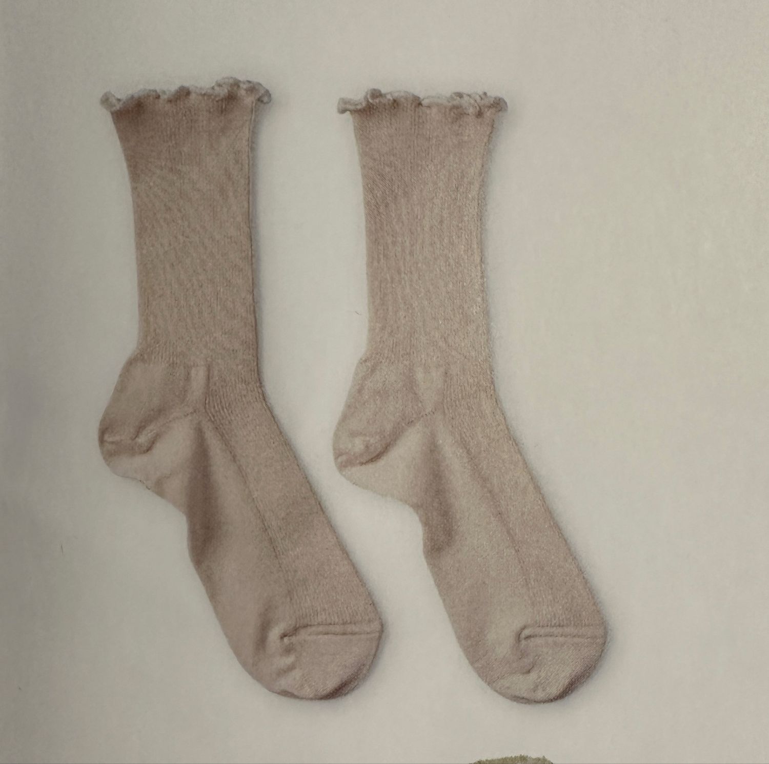 Ewa i Walla Socks 77613 Arna SS25 Cream Cotten Polyamide 40/41