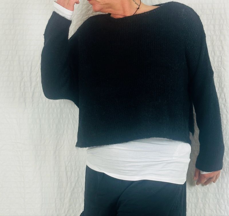 Les Ours Pilou Maille Pull Noir One Size SS25