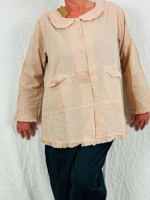 Les Ours Flore Coton Raye Rose SS25 Les Ours Flore Coton Raye Rose SS25