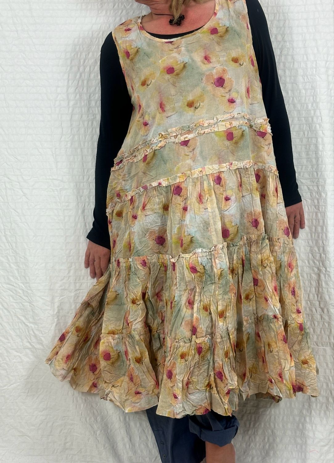Ewa i Walla Dress 55893 Maud Flower Voile SS25 Original