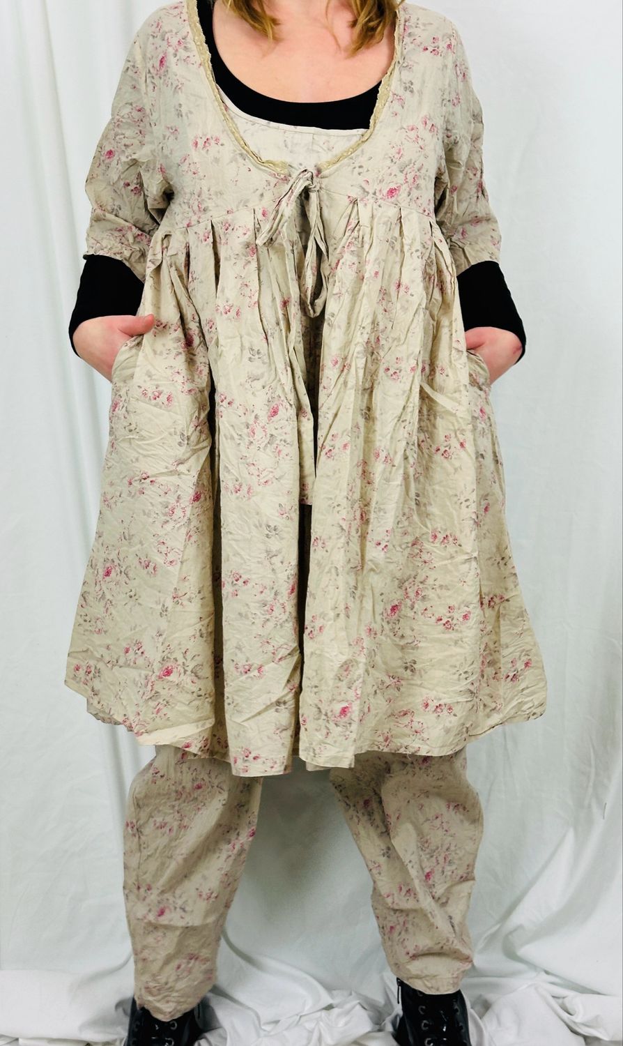 Lea Ours Liberty Beige Rose Tunika SS24 One Size