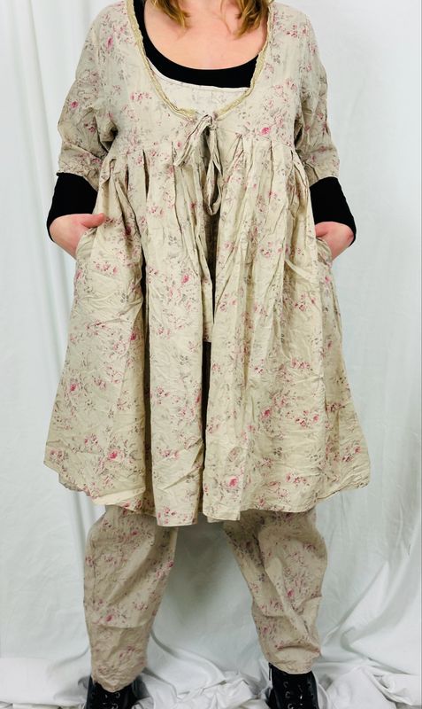 Lea Ours Liberty Beige Rose Tunika SS24 One Size
