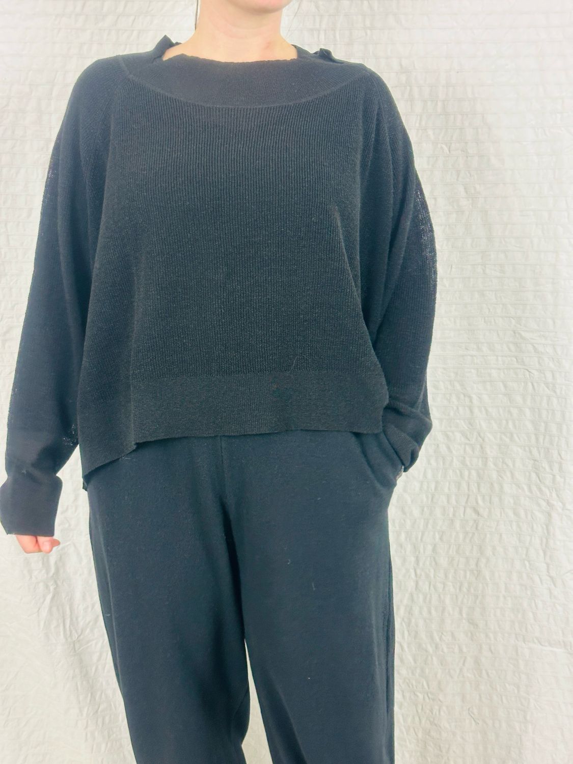 Rundholz Black Label Pullover SS25 Black