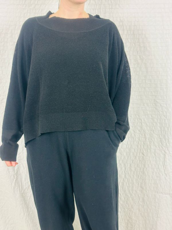 Rundholz Black Label Pullover SS25 Black