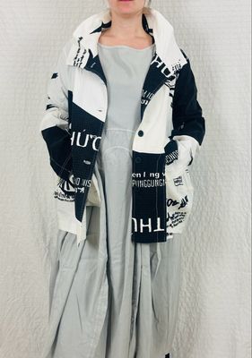 Rundholz Black Label Jacke Black Print SS25