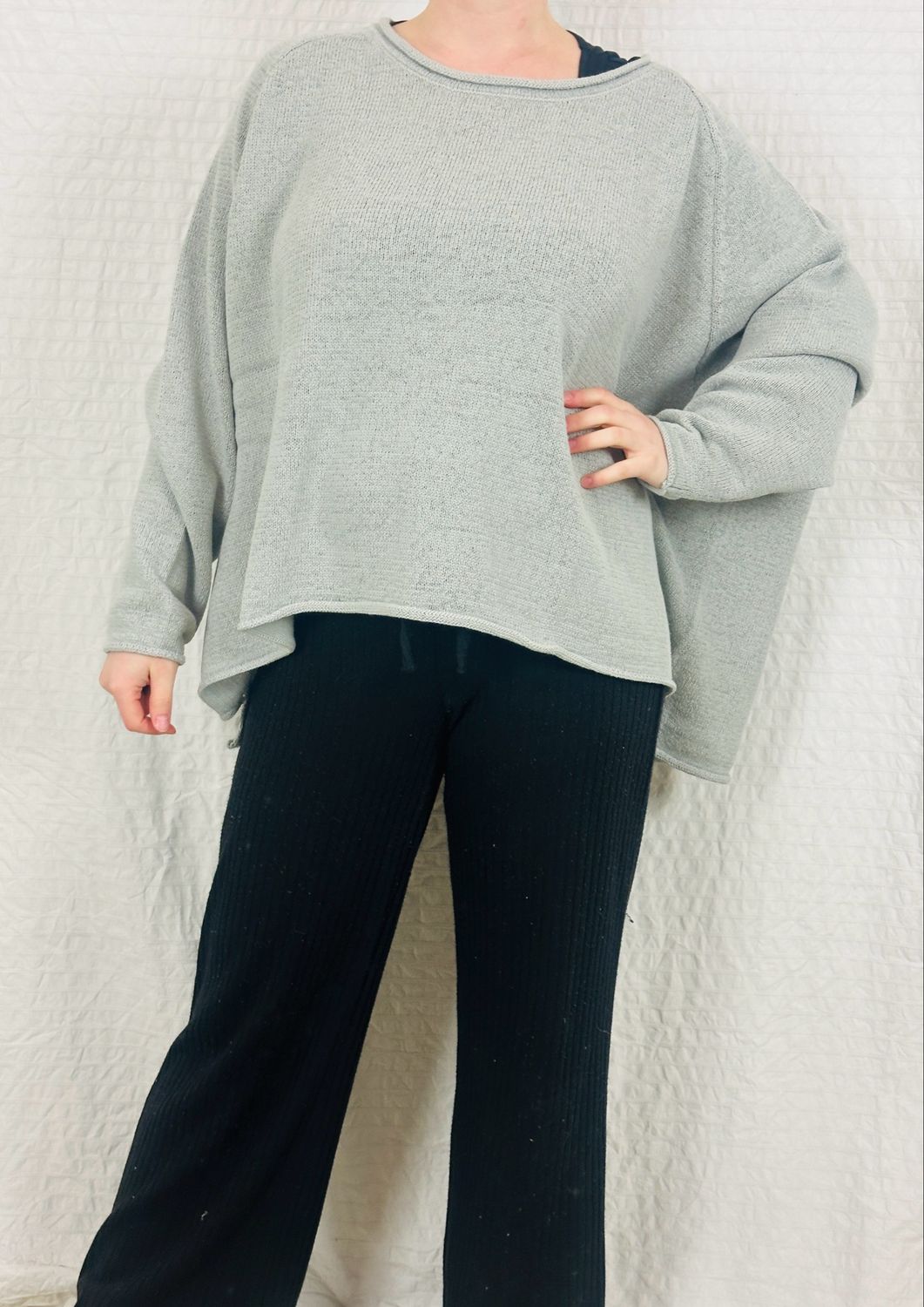 Rundholz Black Label Pullover Grey SS25 S
