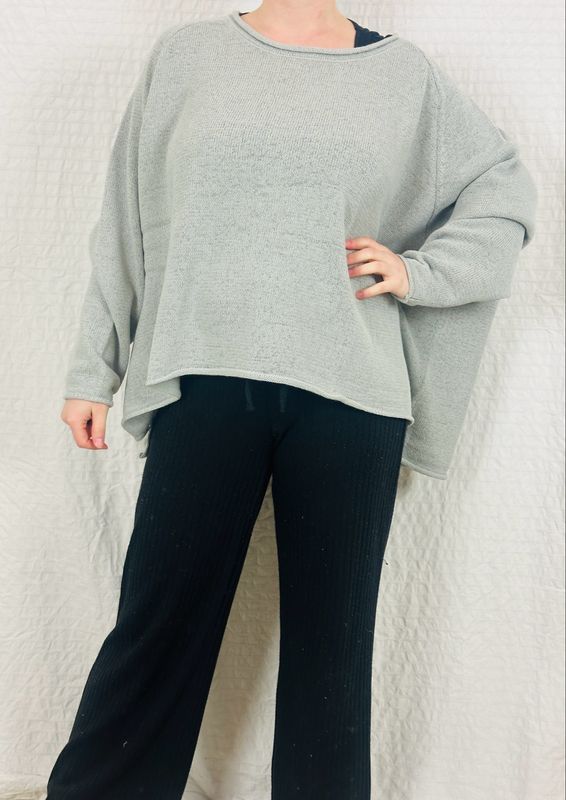 Rundholz Black Label Pullover Grey SS25 S