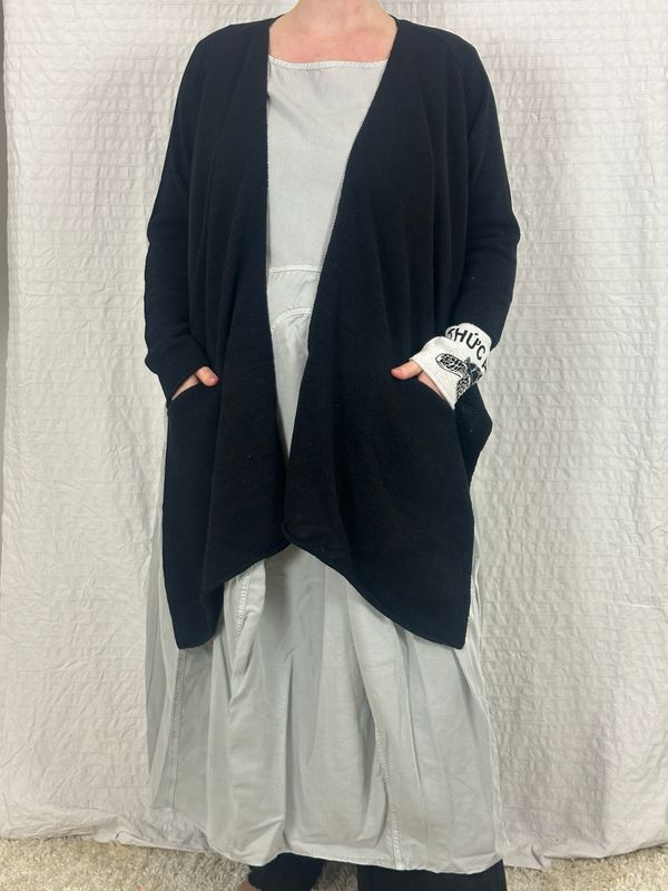 Rundholz Black Label Strickjacke Black Print SS25