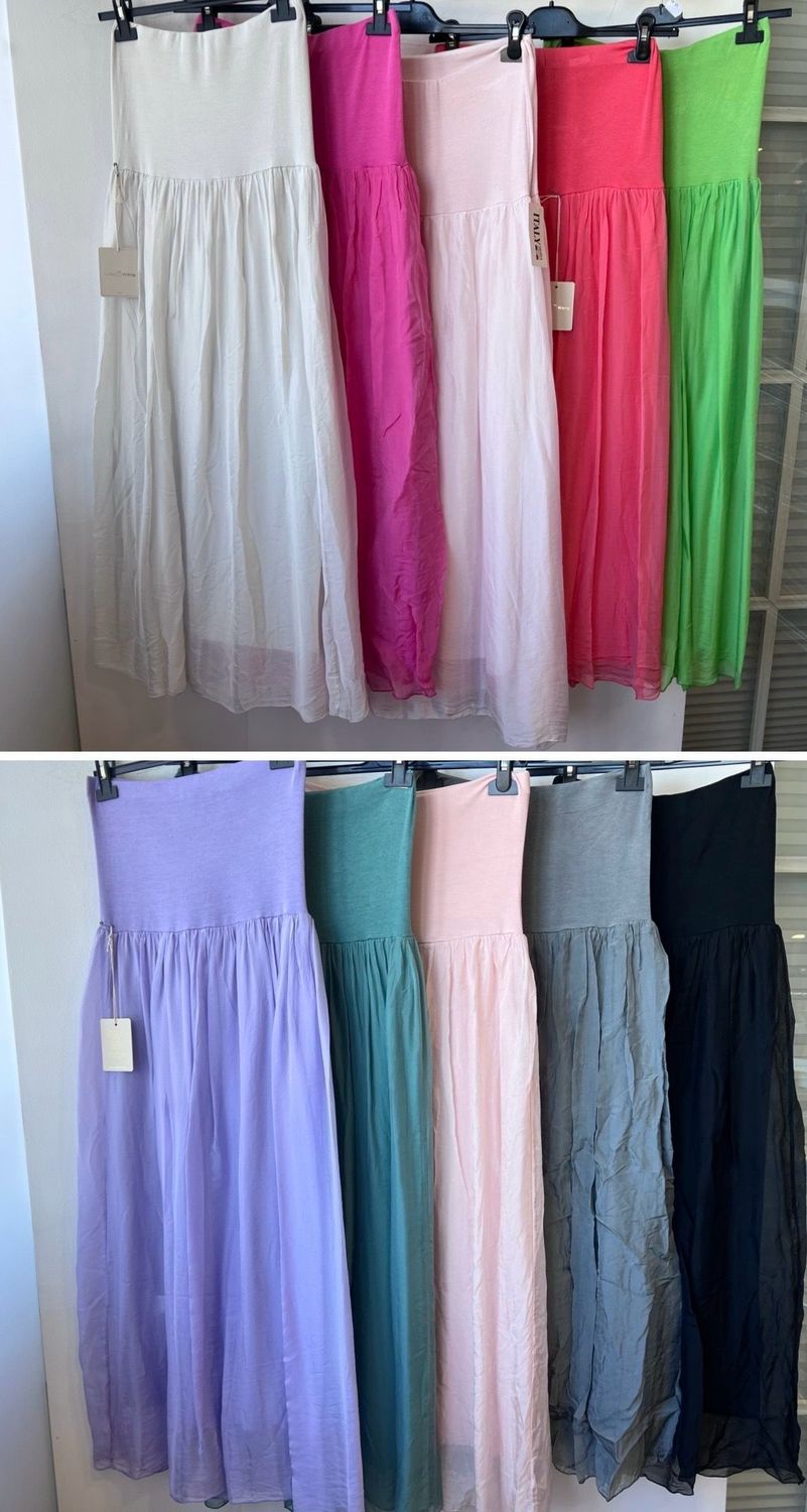 Julia Wang Rock - Kleid Viskose One Size  div. Farben