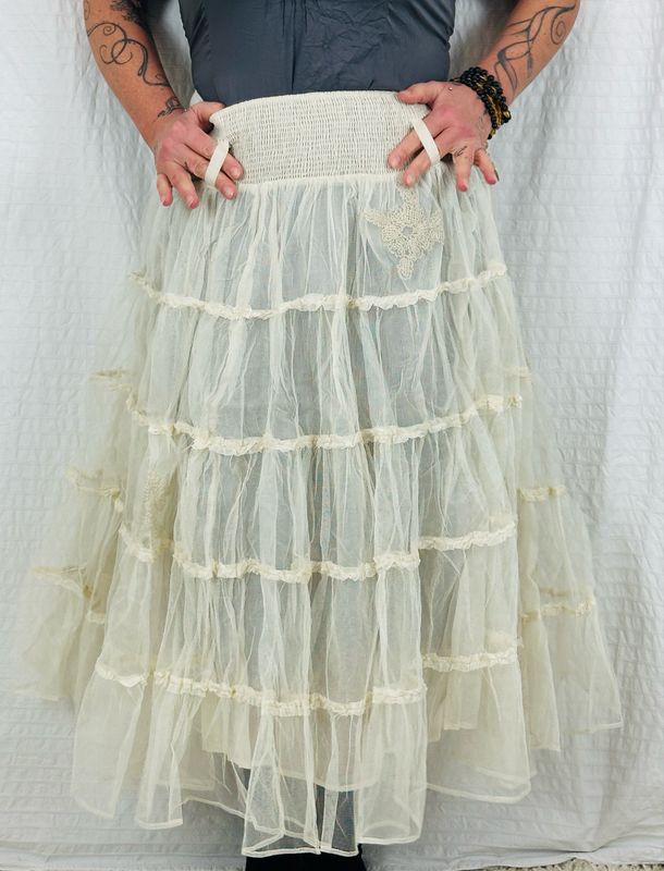 Ewa i Walla Rock Sandra 22275 Goldenlabel Tulle One Size Bone