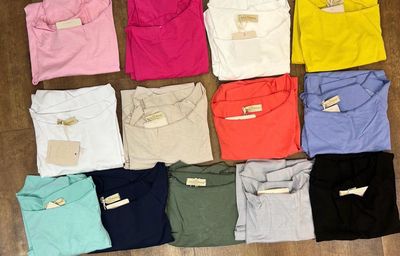 Julia Wang Basic Top Kurz One Size  div.Farben