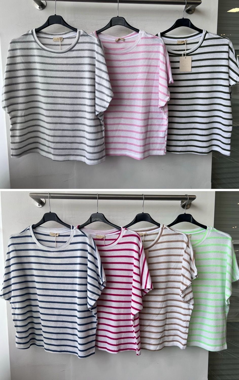 Julia Wang Shirt One Size Gestreift div. Farben