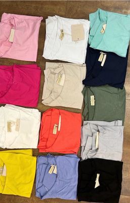 Julia Wang Basic Shirt Langarm One Size  div. Farben