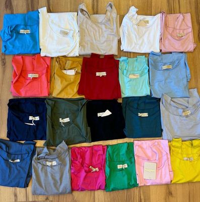 Julia Wang Top Basic Lang One Size div. Farben