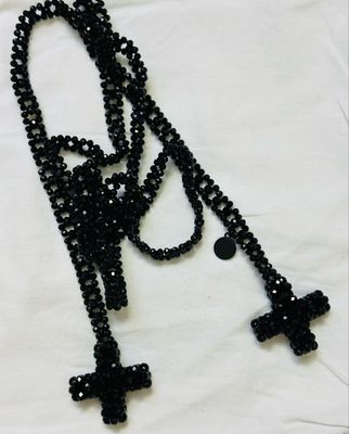 Pluslavie/PLÜ Kette Highlight OS. Black Plus 1564