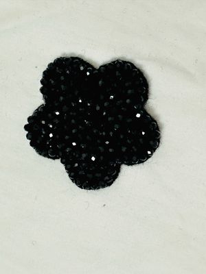 Pluslavie/PLÜ Couture Flowers OS. Black 0003
