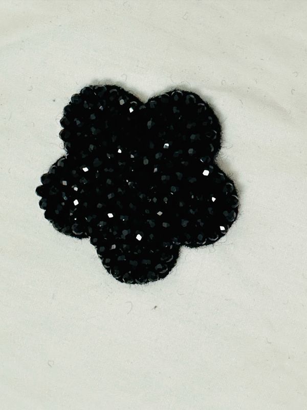 Pluslavie/PLÜ Couture Flowers OS. Black 0003