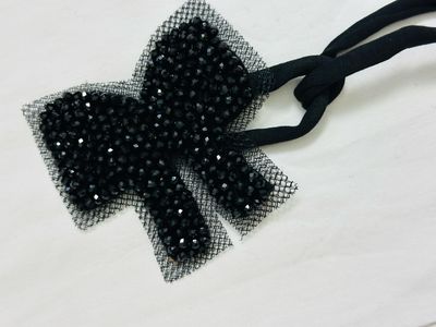 Pluslavie/PLÜ Bound By Mash Bow OS. Black 1643