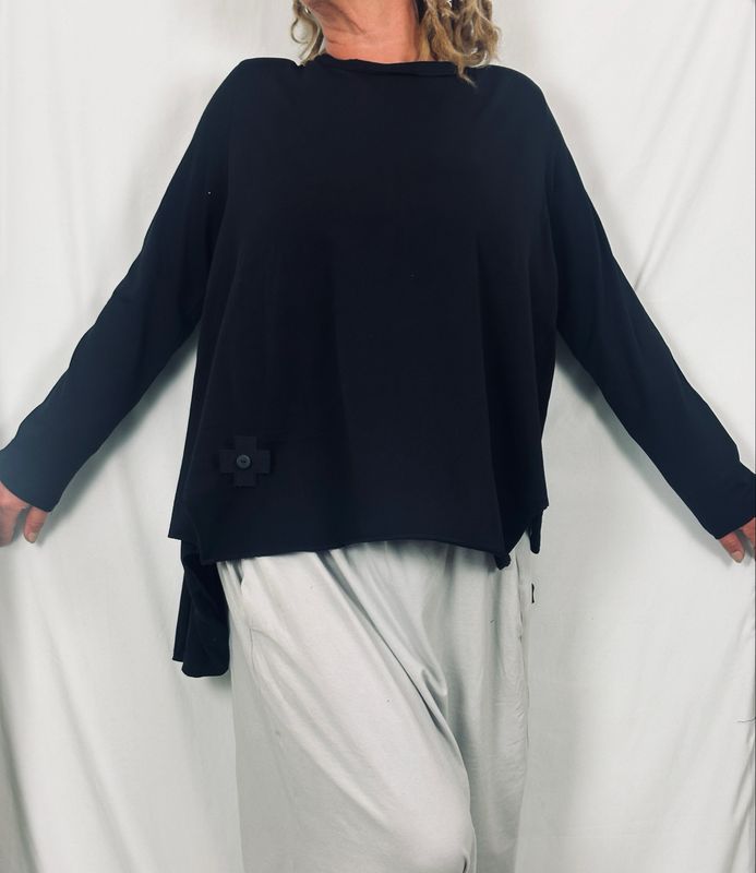 Pluslavie/PLÜ A New Big Shirt AW25 Black 5028