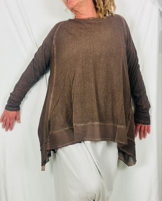 Pluslavie/PLÜ One Shirt AW25 Chocolate 5075