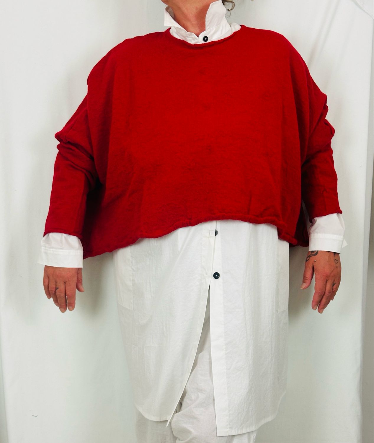 Rundholz Black Label Pullover Rose 560 AW25 OS