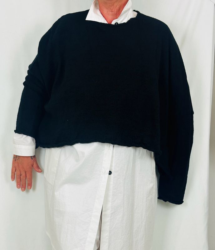 Rundholz Black Label Pullover 100 Black AW25 OS