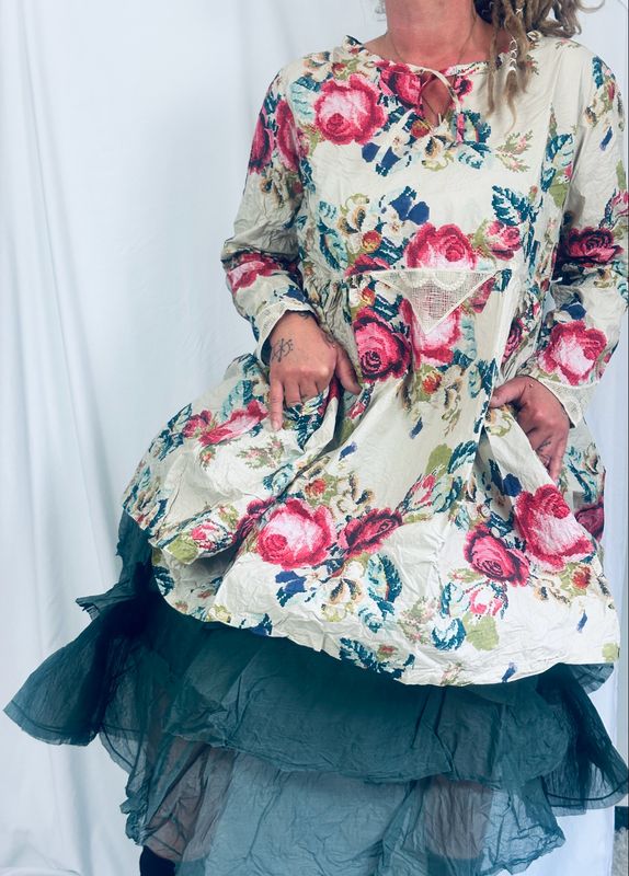 Ewa i Walla Tunika Isadora Flower Cotten AW25 Original 44174