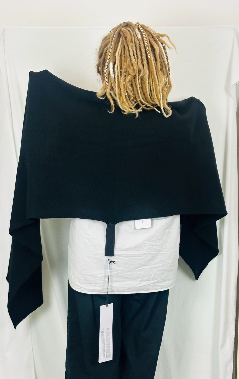 Rundholz Black Label Schal Black One Size AW25