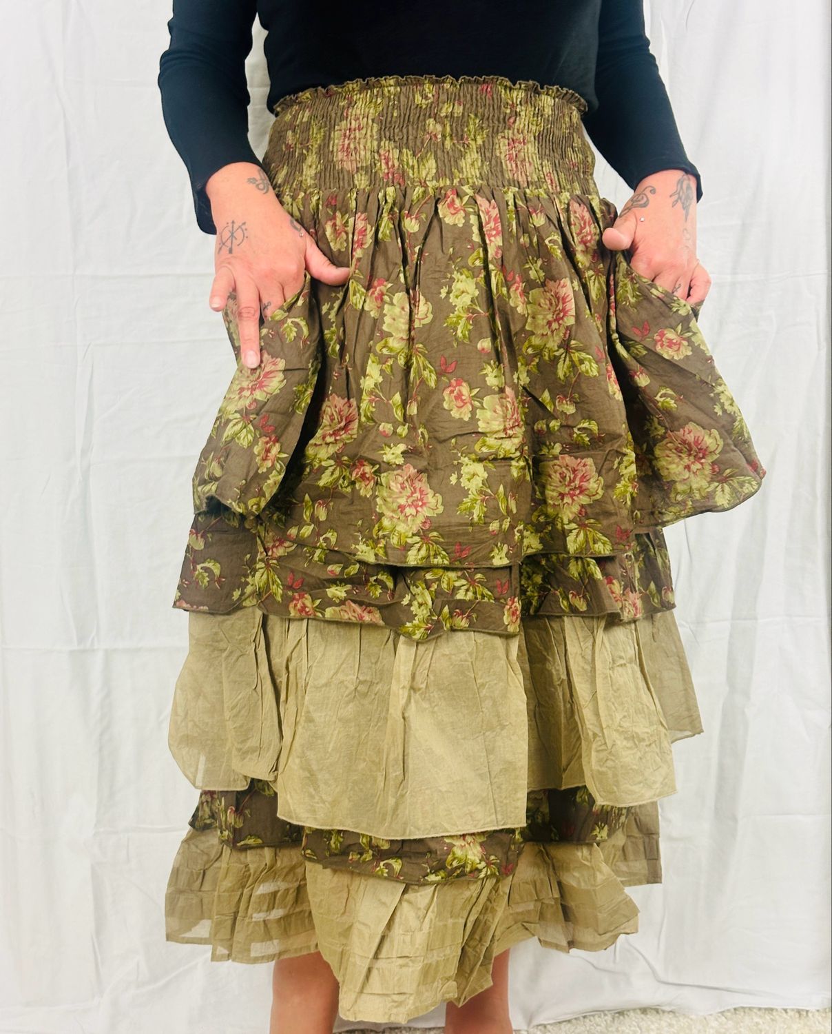 Les Ours Rock Kais Coton Havane Fleur One Size AW25