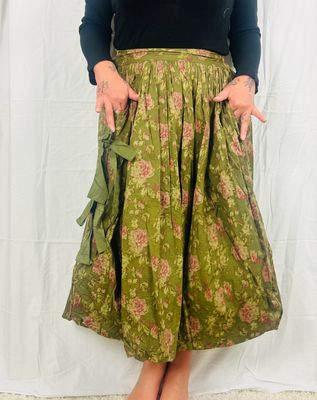 Les Ours Rock Soleil Popeline Mousse Fleur  AW25 One Size