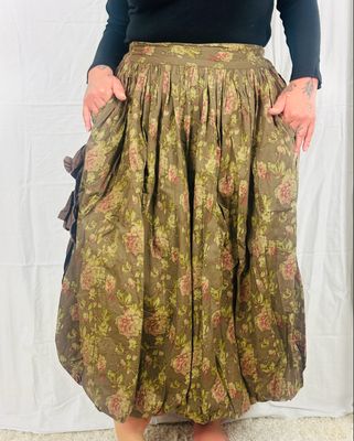 Les Ours Rock Soleil  Popperline Havane Fleur One Size AW25