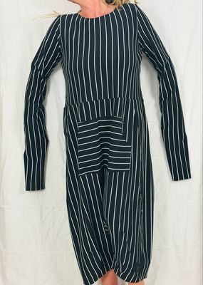 Pluslavie/PLÜ My Fall Jumpsuit Pinstripe Vertical 1094 AW25