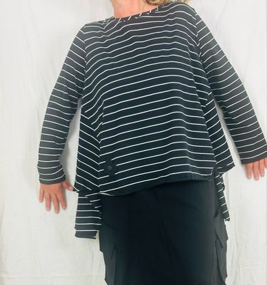 Pluslavie/PLÜ A New Big Shirt AW25 Pinstripe 5028