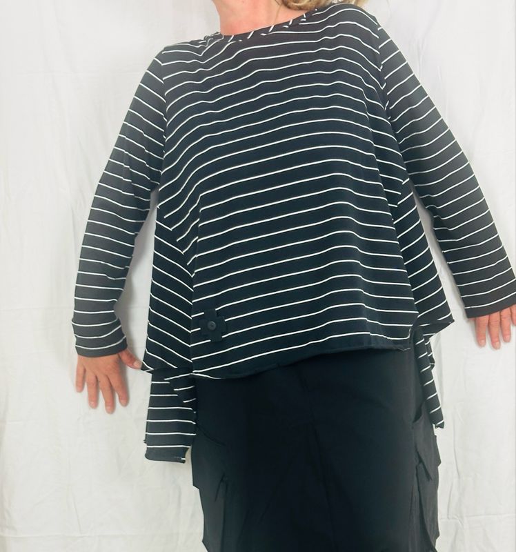 Pluslavie/PLÜ A New Big Shirt AW25 Pinstripe 5028