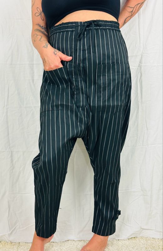 Pluslavie/PLÜ T Pant AW25 Pinstripe 1058