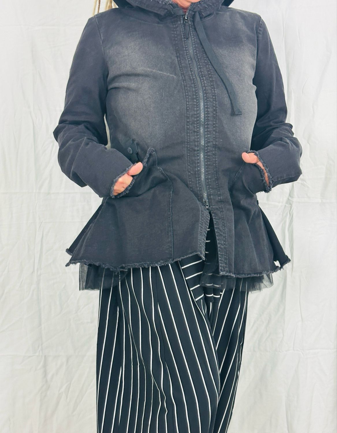 Pluslavie/PLÜ The Cute Denim AW25 Black 8047