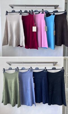 Julia Wang Strickrock / Poncho One Size Uni div. Farben