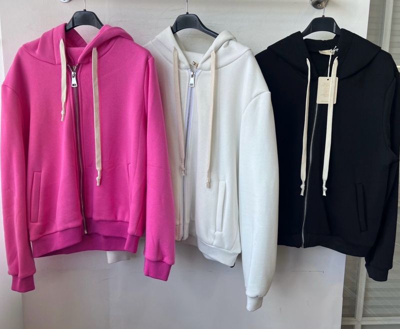 Julia Wang KapuzenJacke Uni One size div. Farben