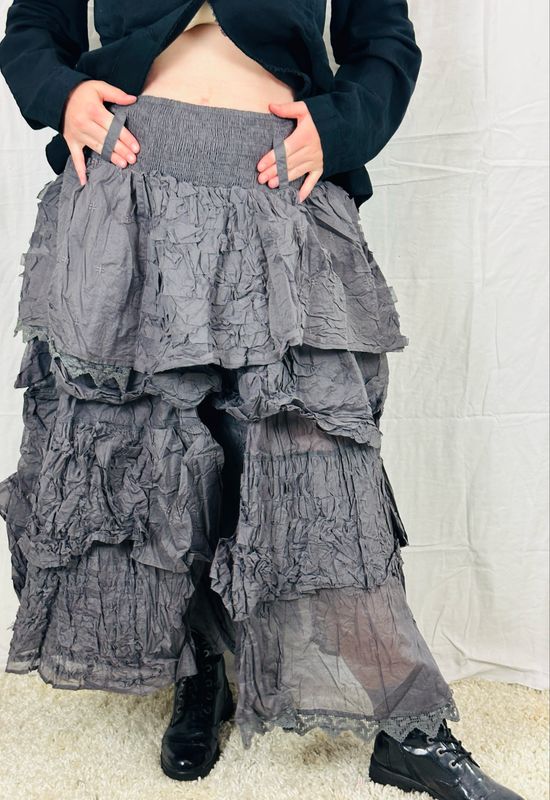Ewa i Walla Rock Magda AW25 Graphite Embro. Cotten One Size 22300