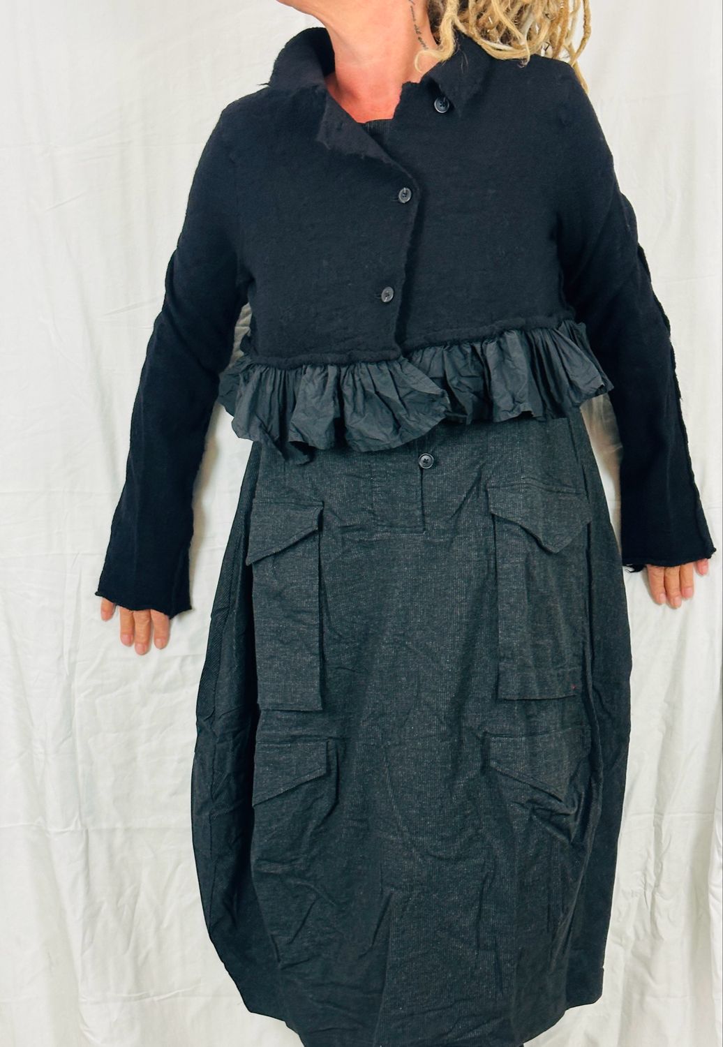 Rundholz Black Label Strickjacke AW25 Black