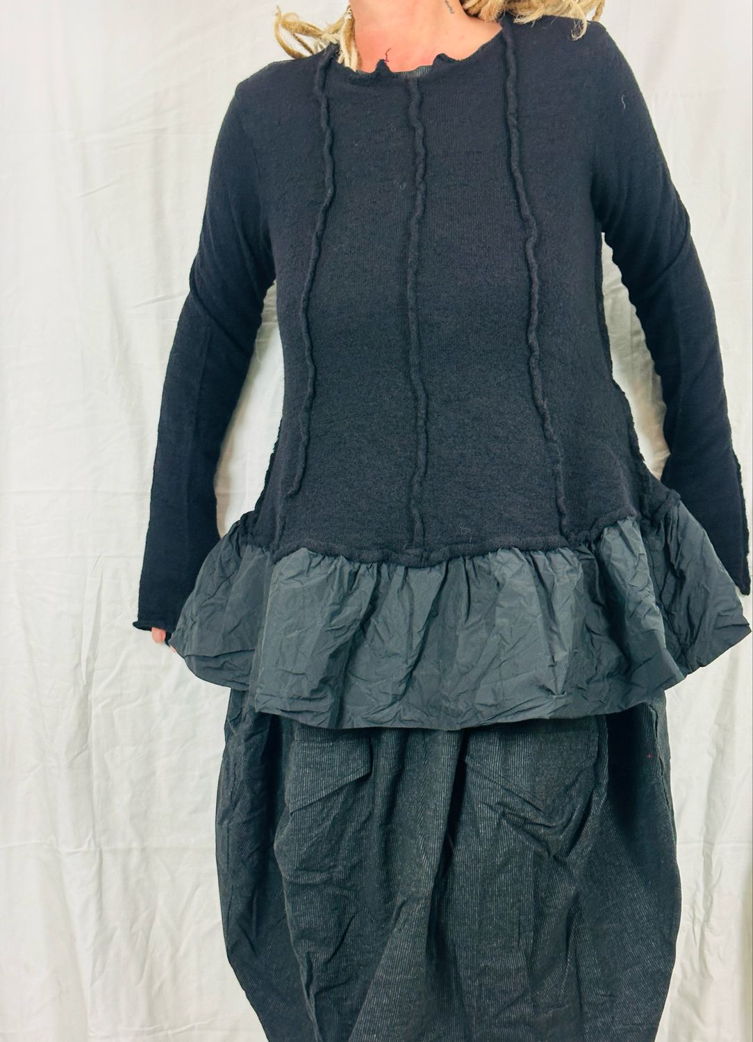 Rundholz Black Label Pullover Black AW25