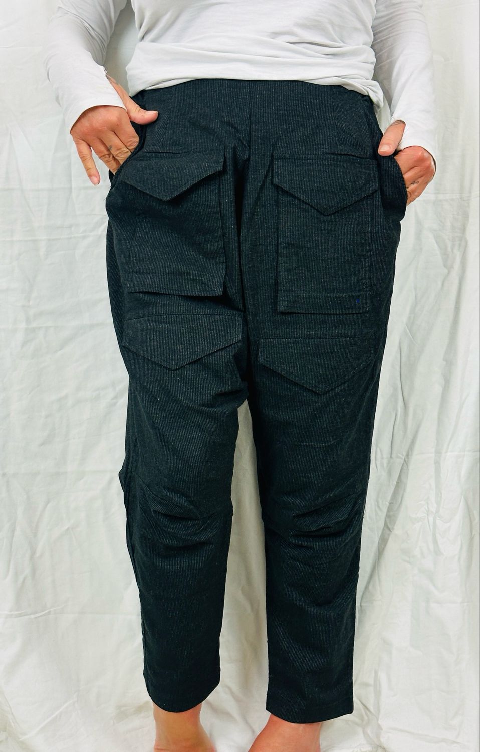 Rundholz Black Label Hose Black Stripe AW25