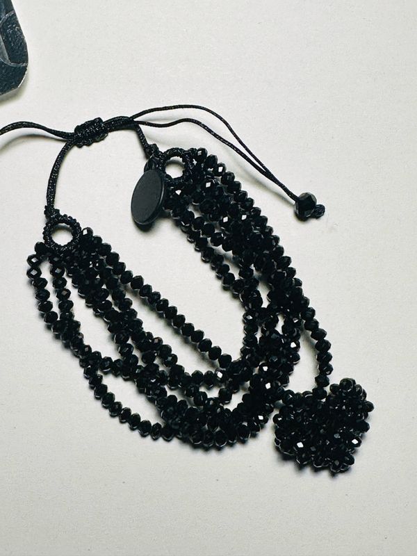 Pluslavie/PLÜ  A Chain Bracelet Heart OS Black 1618