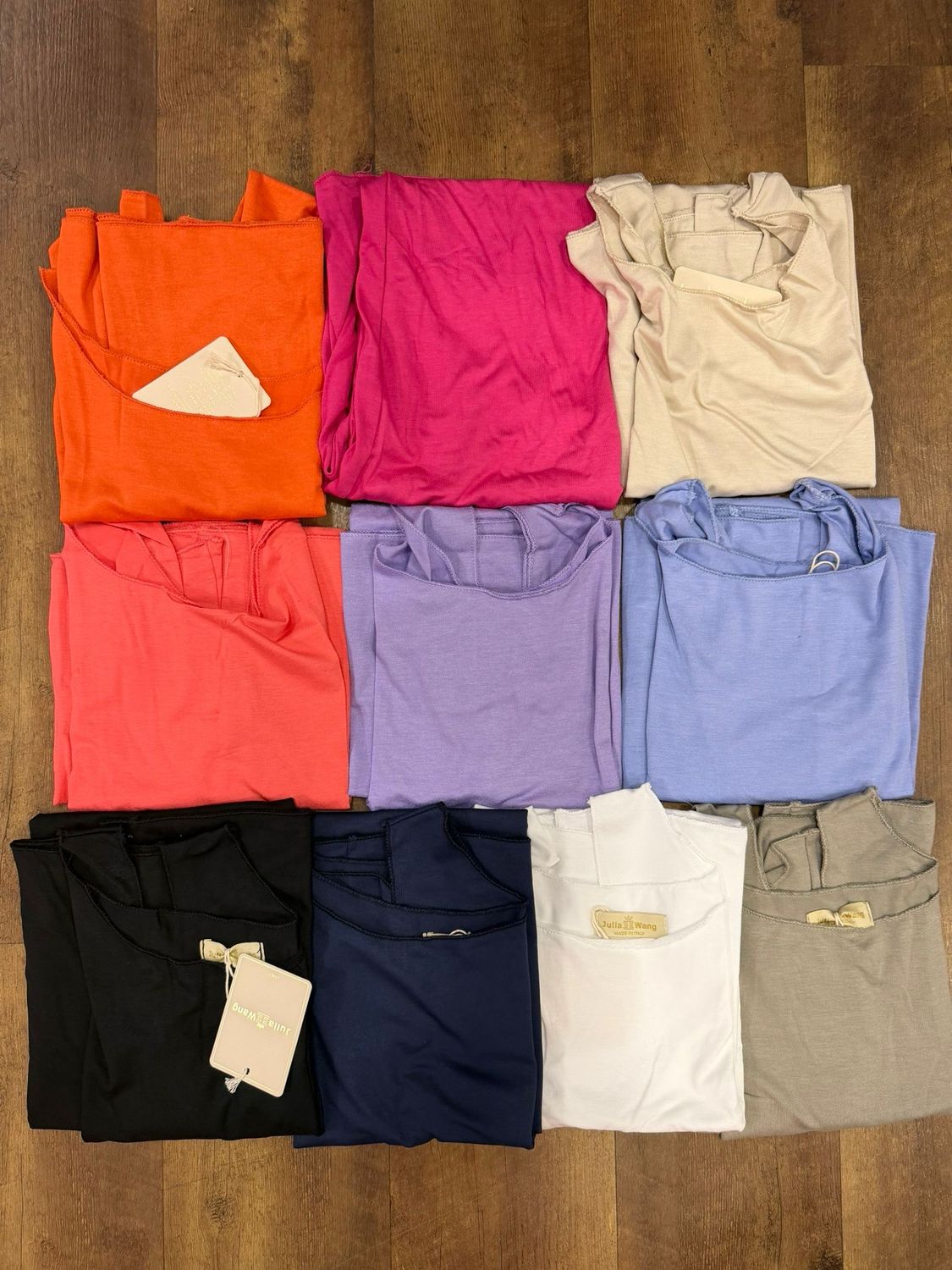 Julia Wang Top Basic Lang One Size div. Farben